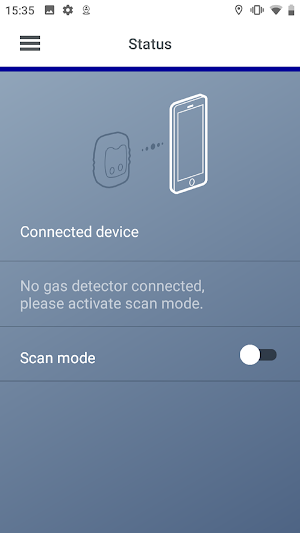 Gas Detection Connect Screenshot 0