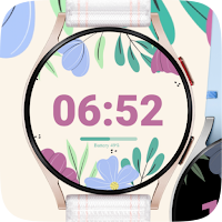 Animated Watch Face Florista