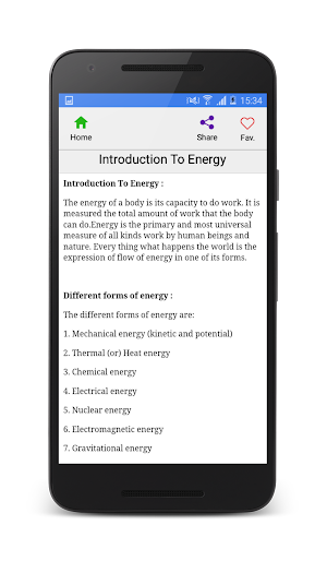 Non Conventional Energy screenshot 5