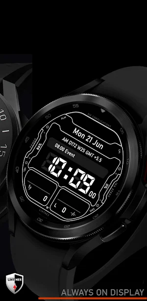 Digital Watch Face 059 Screenshot 2