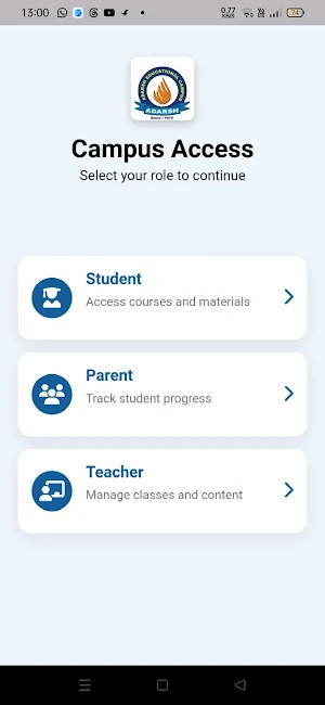 Adarsh Educational Campus Screenshot 1