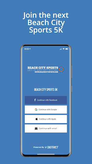 Beach City Sports Virtual 5K Screenshot 0