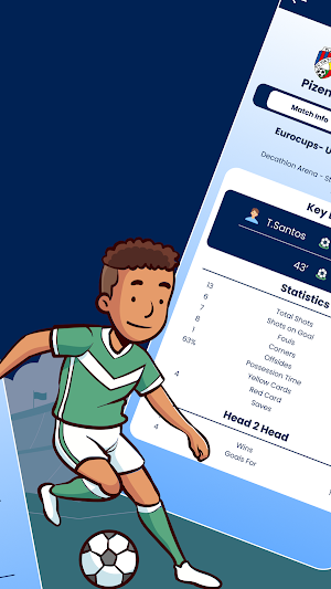Live Football Scores & News Screenshot 1