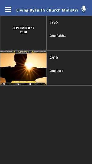 Living ByFaith Church Ministri Screenshot 1