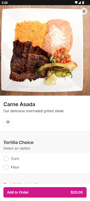 Frida's Mexican Restaurant Screenshot 2