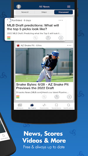 2022 Baseball Draft News Screenshot 1