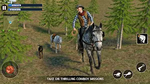Cowboy Gunslinger Horse Riding Screenshot 2