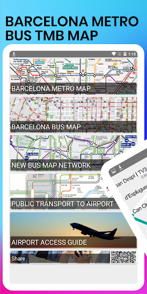 Barcelona Metro - TMB map and route offline Screenshot 0