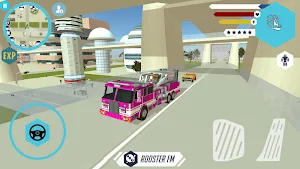 Super Robot Fire Truck Transform: Robot Games Screenshot 0