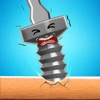 Screw Puzzle Pin: Nuts & Bolts