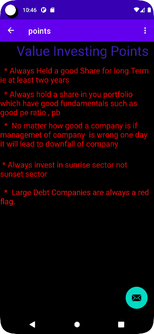 Value Investor Screenshot 2