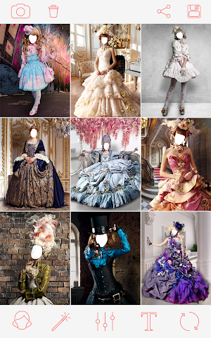 Queen dress & Hairstyle Screenshot 0