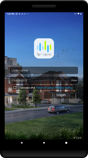 SPRNG Entryphone Screenshot 0