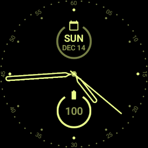 Just Analog Watch Face Screenshot 2