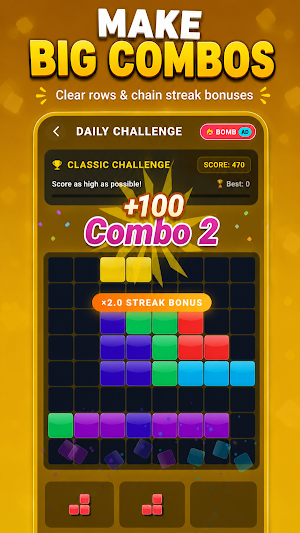 DropZone: Block Puzzle Screenshot 2