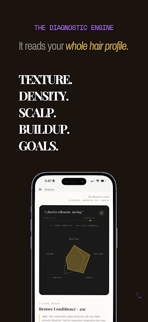 ALMA · Hair Care Intelligence Screenshot 2