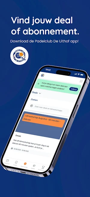 Padelclub De Uithof Screenshot 2