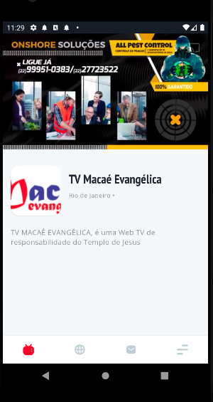 TV Macaé Evangélica Screenshot 0