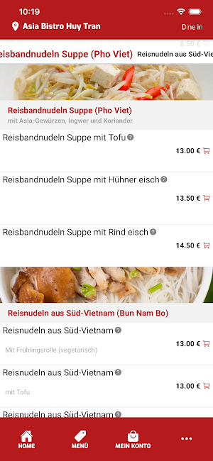 Asia Bistro Huy Tran Screenshot 2