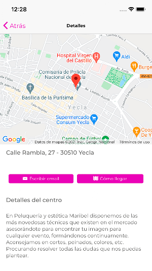Peluquería Maribel Screenshot 1