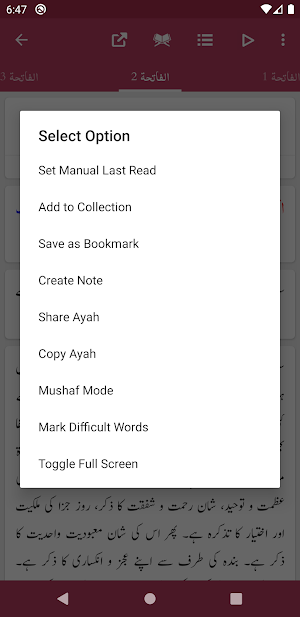 Kanz ul Irfan - Quran Translation and Tafseer Screenshot 2