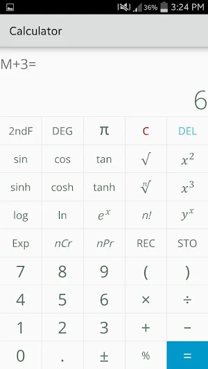 Calculator Screenshot 2