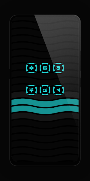 Aqua Tech Icon Pack Screenshot 3