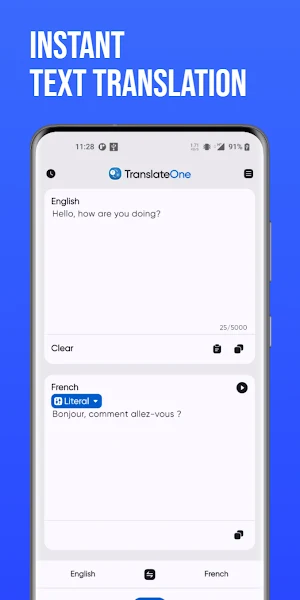 TranslateOne: AI Translate Screenshot 1