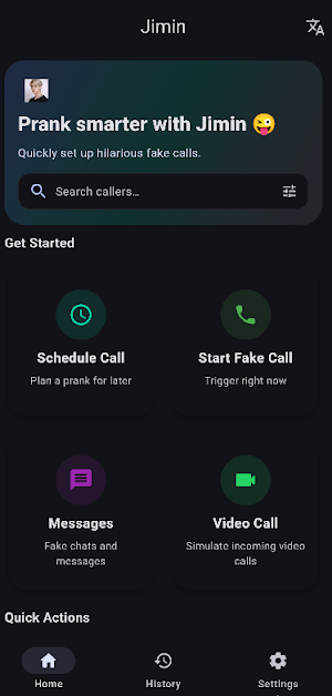 Prank Me - Jimin BTS Chat&Call Screenshot 0
