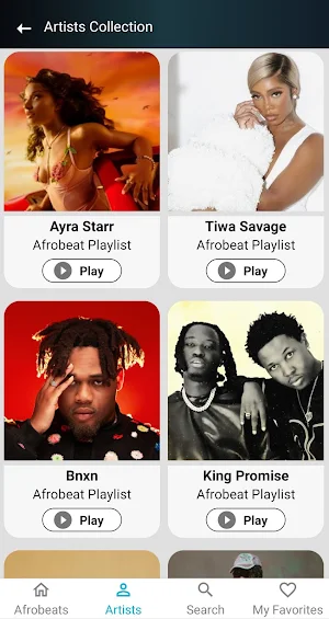 Afrobeat Lyrics: Music Lyrics Screenshot 1