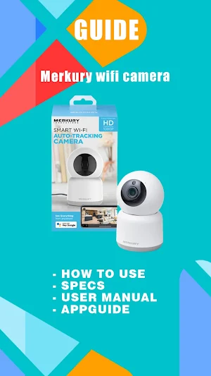 Merkury Security Cam App guide Screenshot 3