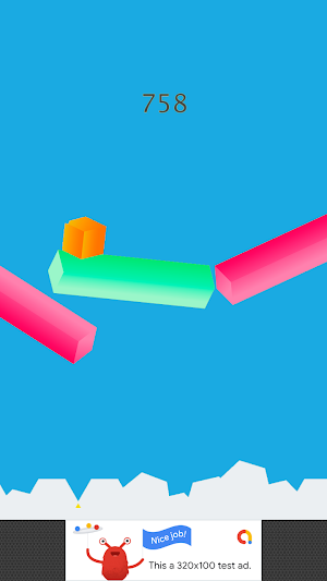 Excellent Flips Cube Dash Screenshot 1