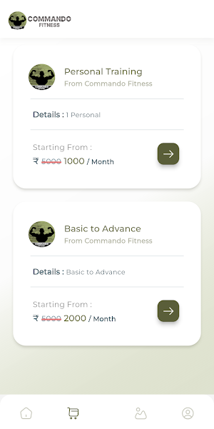 Commando Fitness Screenshot 2