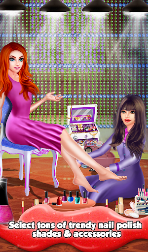 Christmas Nail Salon Makeover Dressup Makeup Game Screenshot 2