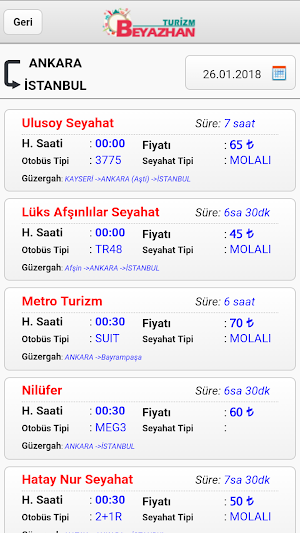 Beyazhan Turizm Screenshot 0