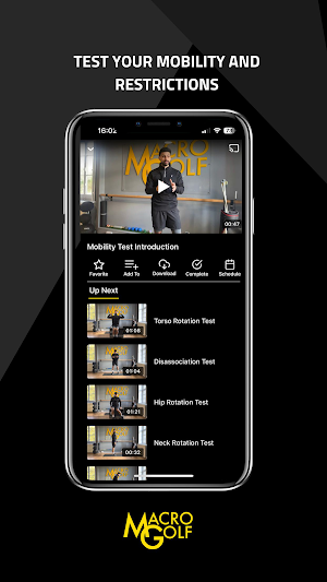 Macro Golf Fitness Screenshot 1