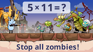 Math games: Zombie Invasion Screenshot 3