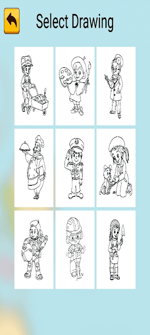 Coloring Jobs and Professions Screenshot 2