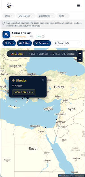 Cruise Atlas Screenshot 3