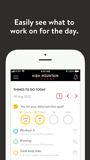 High Mountain Fitness Screenshot 1