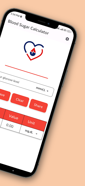Blood Sugar Calculator Screenshot 1