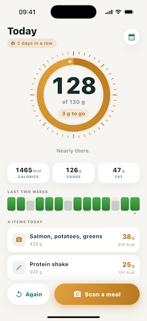 ProScan: Daily Protein Scanner Screenshot 0