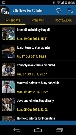 Inter News 24h Screenshot 1