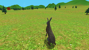 Rabbit animal game offline 3d Screenshot 0