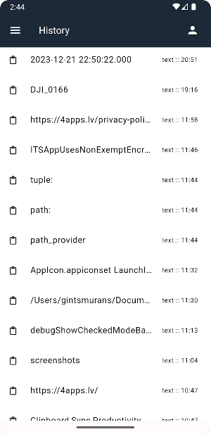 Copasty Screenshot 1