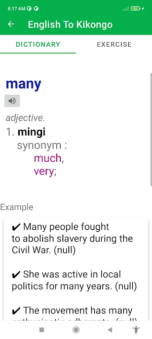 English To Kikongo Dictionary Screenshot 3