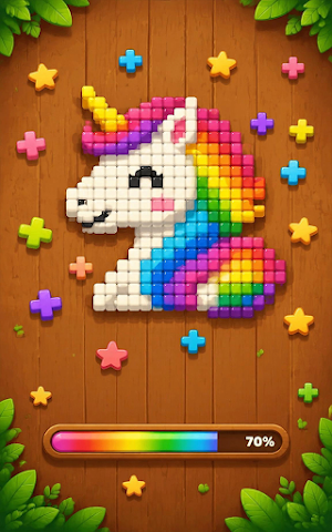 Lumi Cube Rail Mosaic Screenshot 1