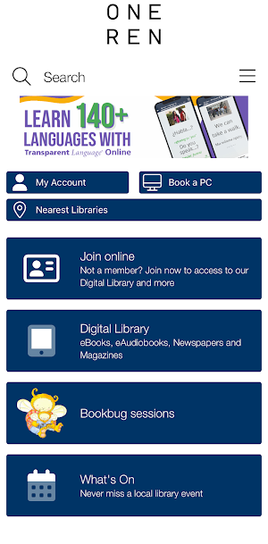 Renfrewshire Libraries Screenshot 0