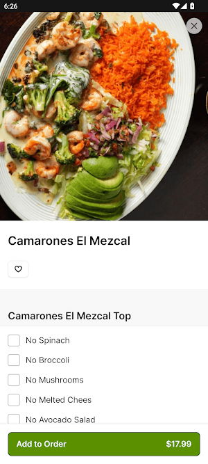 El Mezcal Mexican Restaurant Screenshot 2