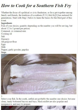Fish Recipes Guide Screenshot 0